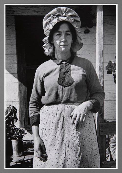 Untitled (Woman wearing bonnet)