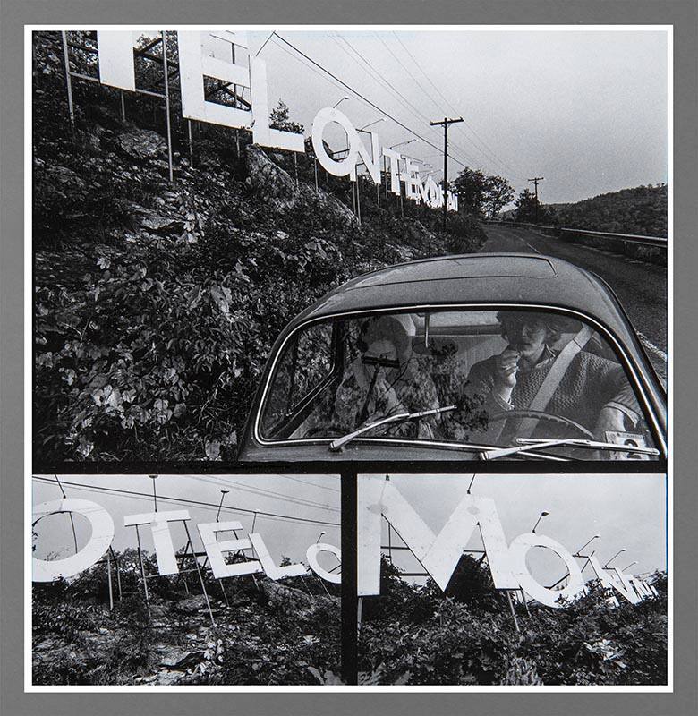 Untitled (Motel signs and Volkswagen)