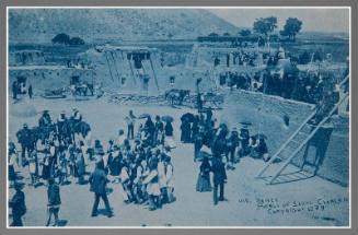 Dance, Pueblo of Santa Clara, New Mexico