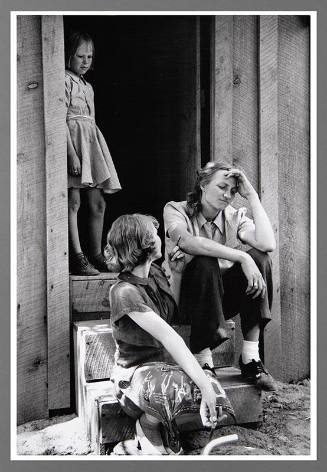 On the Front Steps (Pie Town, New Mexico)