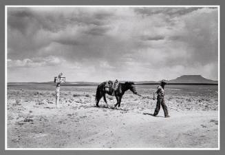 Cowboy with Spanish Cow Pony, Pie Town, New Mexico