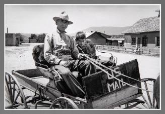 Untitled (U.S. Mail Wagon)