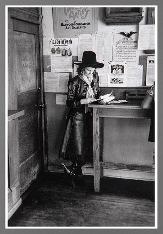 Visitor To Taos Fiesta, Taos, New Mexico