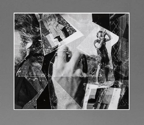 Vacation in Paris (from the series Taped Negatives)