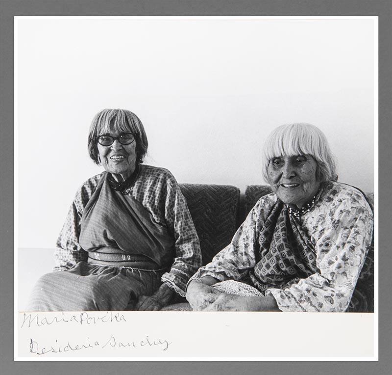 Maria Martinez and Desideria Sanchez, San Ildefonso Pueblo