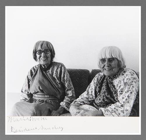 Maria Martinez and Desideria Sanchez, San Ildefonso Pueblo