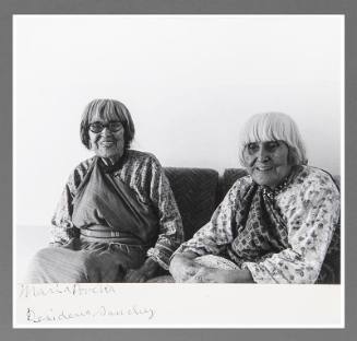 Portrait of Maria Poveka & Desideria Sanchez of San Ildefonso