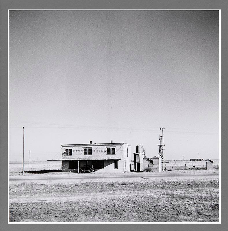 Dawn, Texas. Passing through the Town on the Atchison, Topeka & Santa Fe