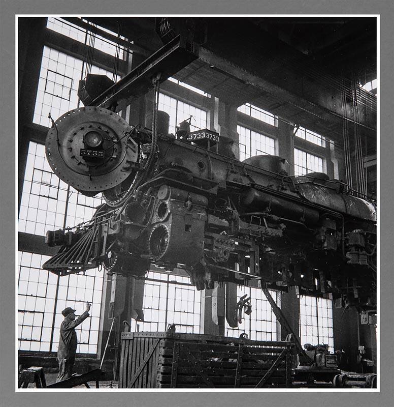Lifting an Engine, Albuquerque, New Mexico