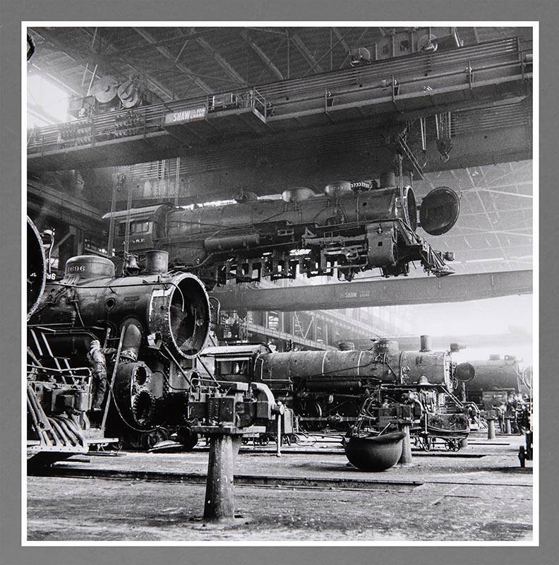 Lifting an Engine, Albuquerque, New Mexico