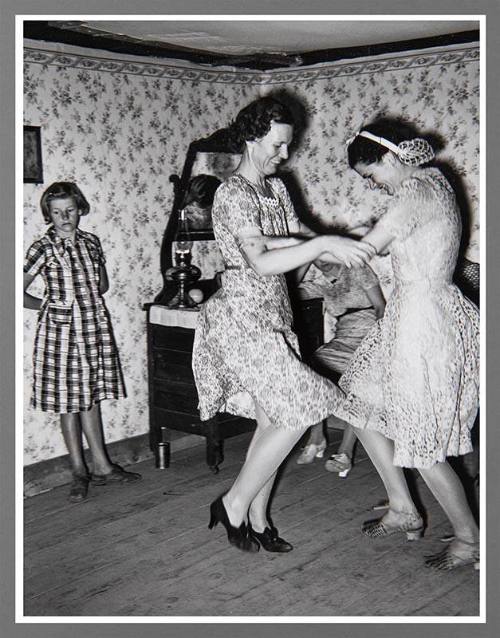 Dancers At A Square Dance, Pie Town, New Mexico