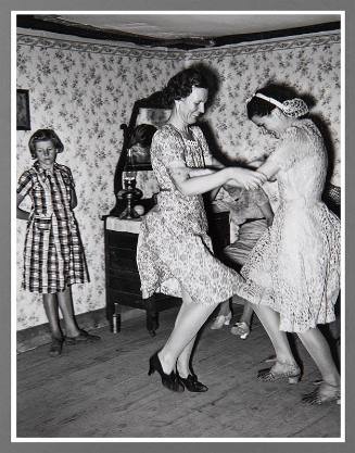 Dancers At A Square Dance, Pie Town, New Mexico