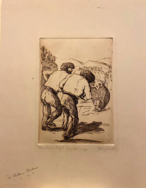 "The Bull Fight" Santo Domingo