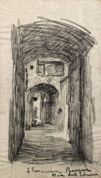 Florence, Passage via del Terma
