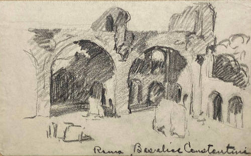Roma Basilica Constantine