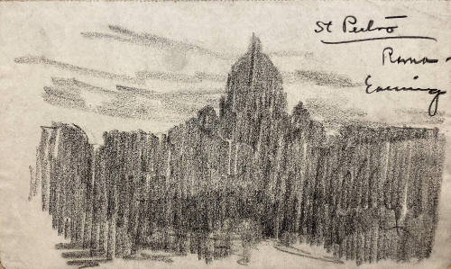 St. Peter's, Rome, Evening