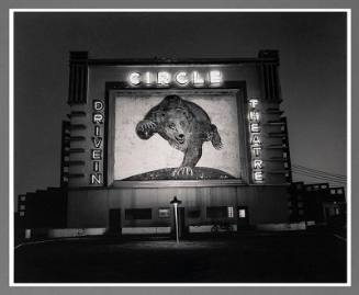 Drive-in Theater, Highway 81, Waco, Texas, 1973