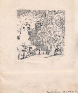 Sanctuario At Chimayo (sketch)
