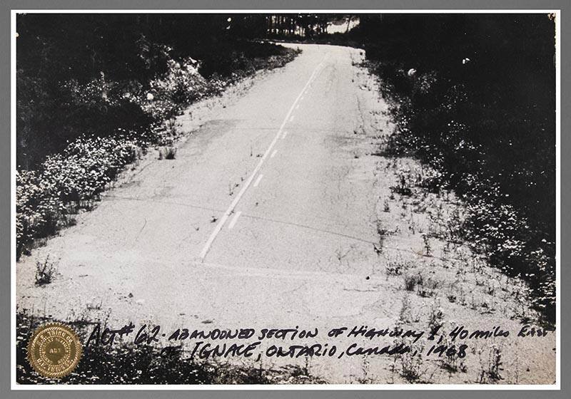 Abandoned Section of Highway, Ignace, Ontario