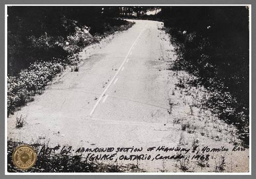 Abandoned Section of Highway, Ignace, Ontario