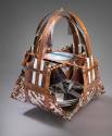 John Garrett, Midway/Wheel of Fortune, 1992, Aluminum, copper, steel circuit board materials, r…