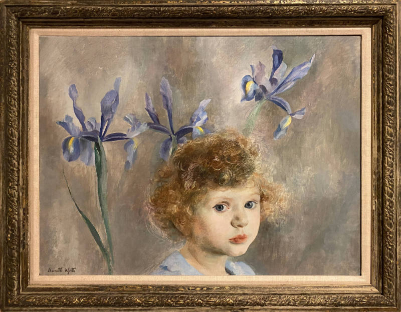 Ann Carol with Iris