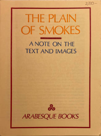 Booklet to The Plain of Smokes Portfolio
