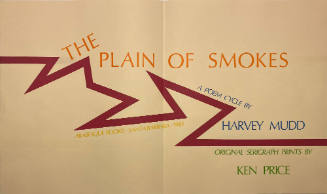 Title page and poetry booklet (The Plain of Smokes)