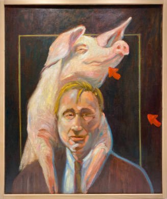 Francis Bacon (from the series Men's Head Trip)