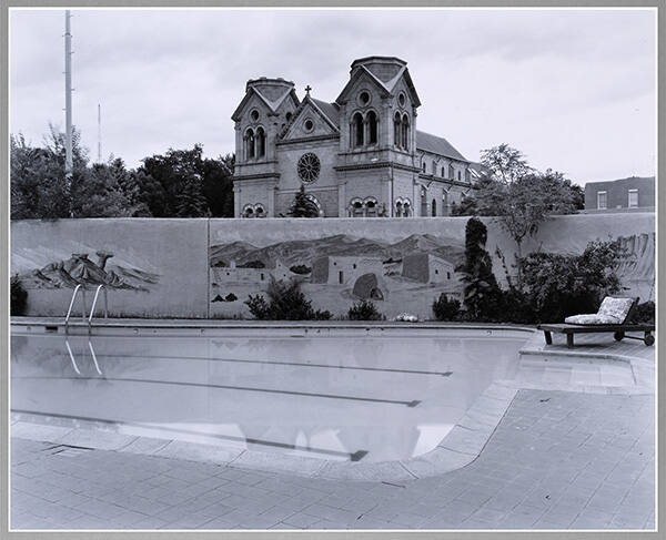 View From La Fonda Poolside