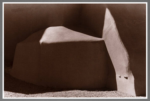 Detail, Ranchos de Taos Church, New Mexico