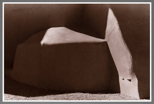 Detail, Ranchos de Taos Church, New Mexico