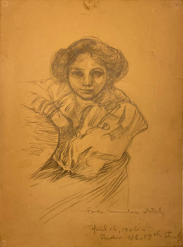 Untitled (Five Minute Sketch:  Studio 17E)