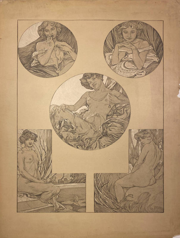 Figures decoratives, Plate 21