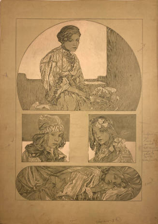Figures decoratives, Plate 20