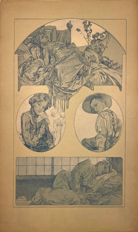 Figures decoratives, Plate 38