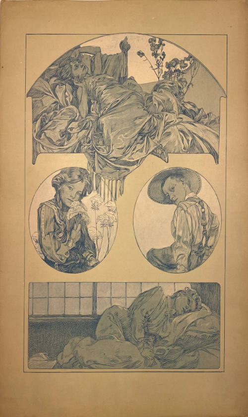 Figures decoratives, Plate 38