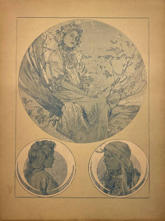 Figures decoratives, Plate 3