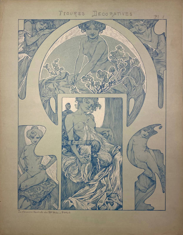Figures Decoratives, Pl. 1