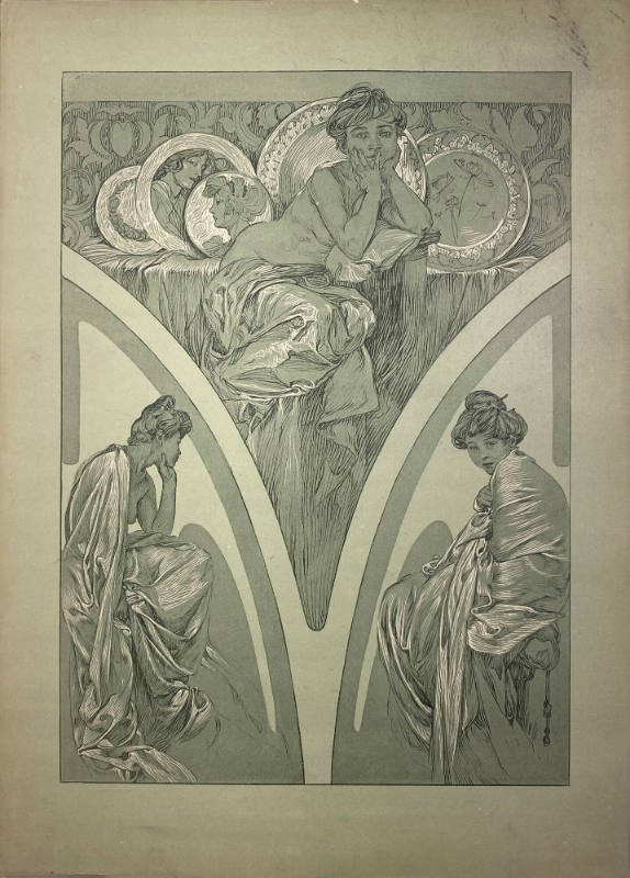 Figures decoratives, Plate 1