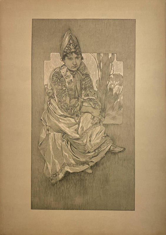 Figures decoratives, Plate 24