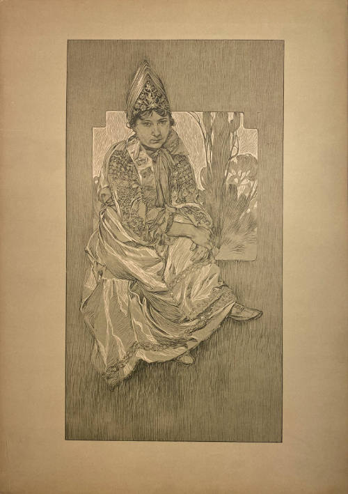Figures decoratives, Plate 24