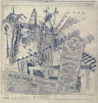Careless Days (sketch for Signs of the Eighties)