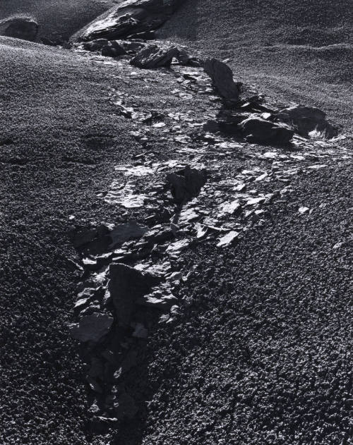 Rock Flakes, Black Place, New Mexico 1953