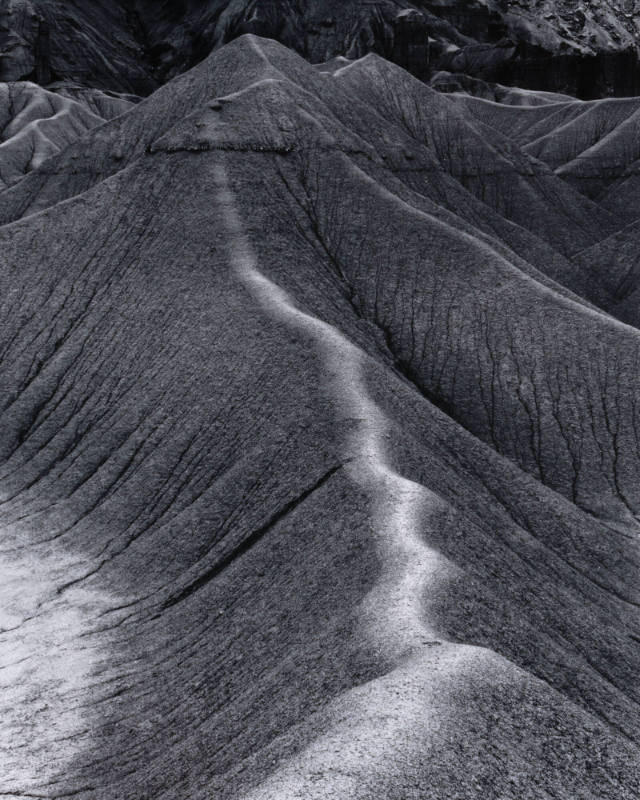 Bentonite Erosions, Hanksville, Utah, 1963