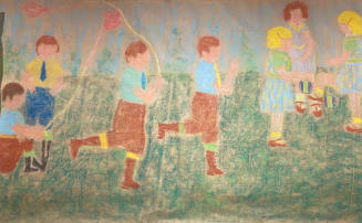 Untitled (Detail of Playground Scene)