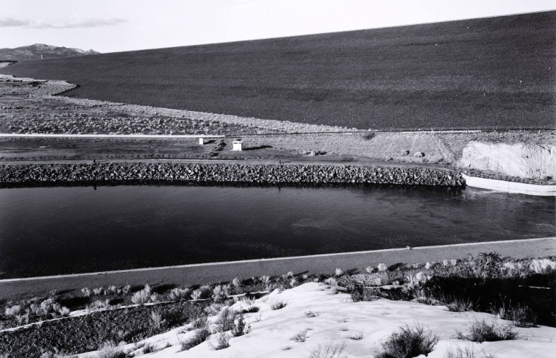 Edward Ranney, Cochiti Dam, New Mexico, 1983, gelatin silver print, 10 3/4 x 16 3/8 in. Collect…