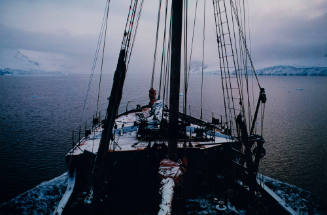 Hero Approaching the Melchoir Islands, Antarctica