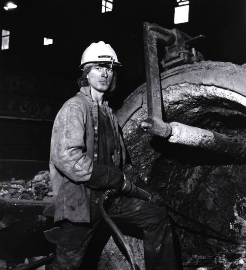 Untitled (Worker with machine)