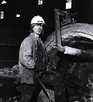 Untitled (Worker with machine)